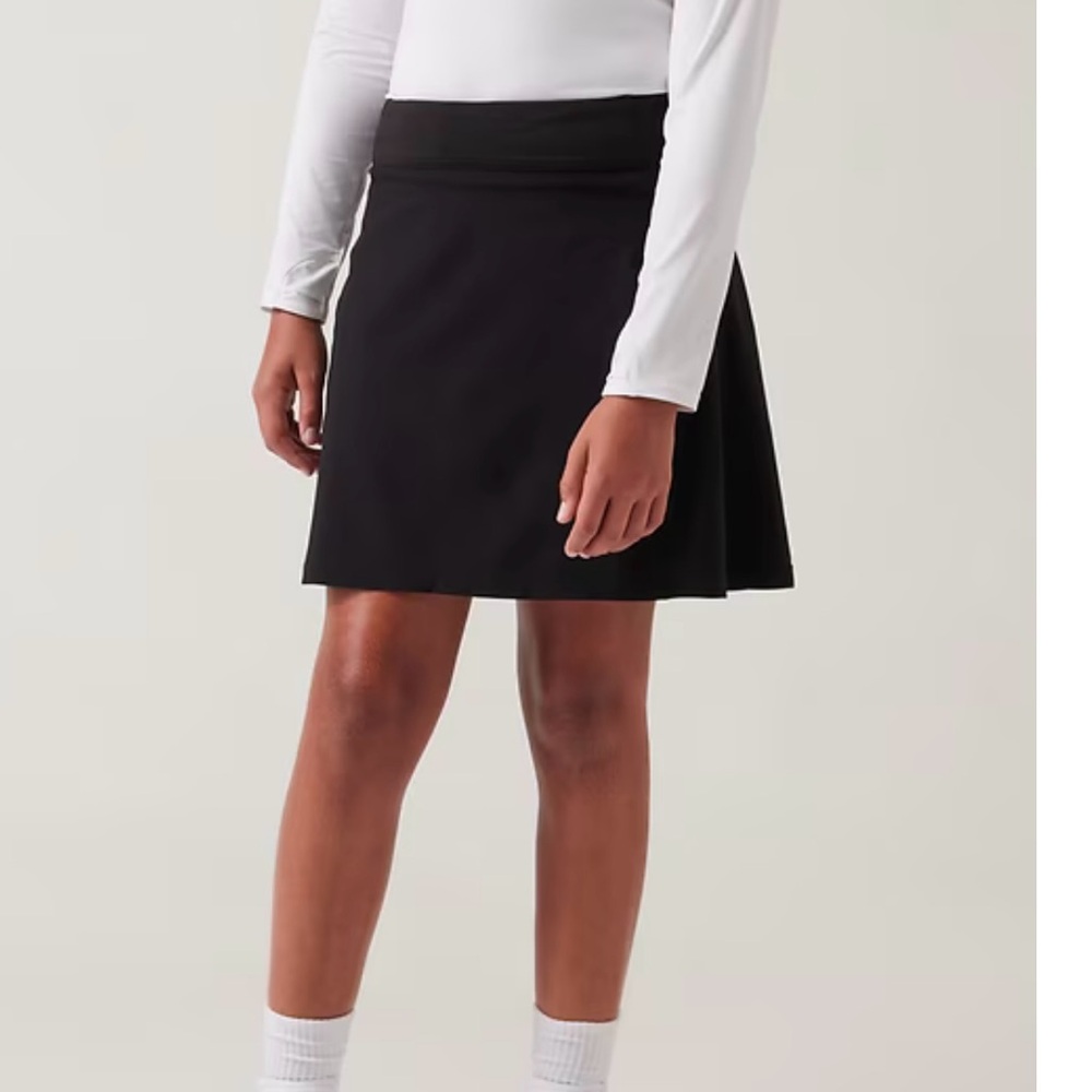 Athleta Girl School Day Skort Black Sz L/12